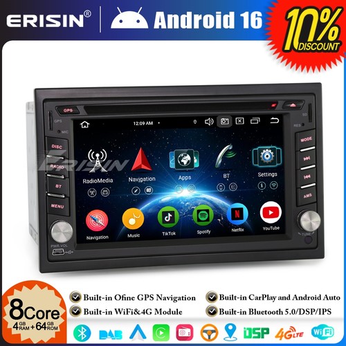 64go android 2din dvd - 64go, 16